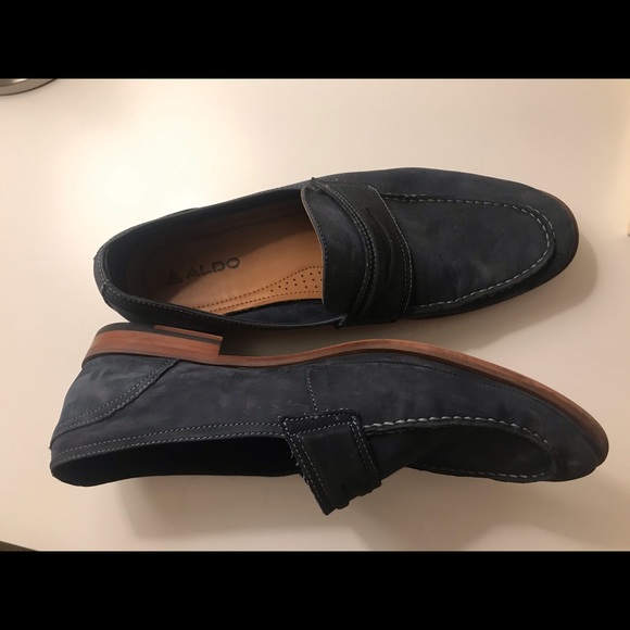 ALDO. Men. Navy blue.
Prelima Plain Keeper Loafer main image 6